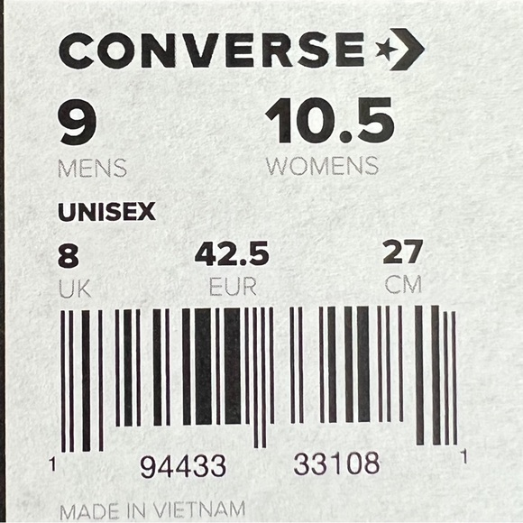 NWT Converse One Star OX Men’s Shoes - Picture 8 of 8